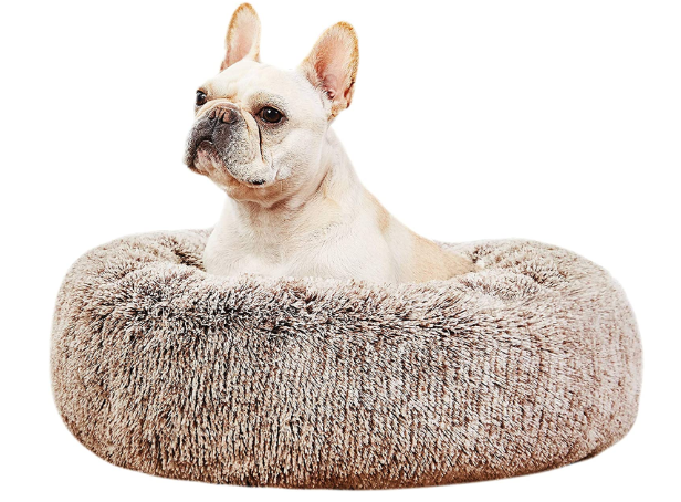 Calming fashion dog bed canada